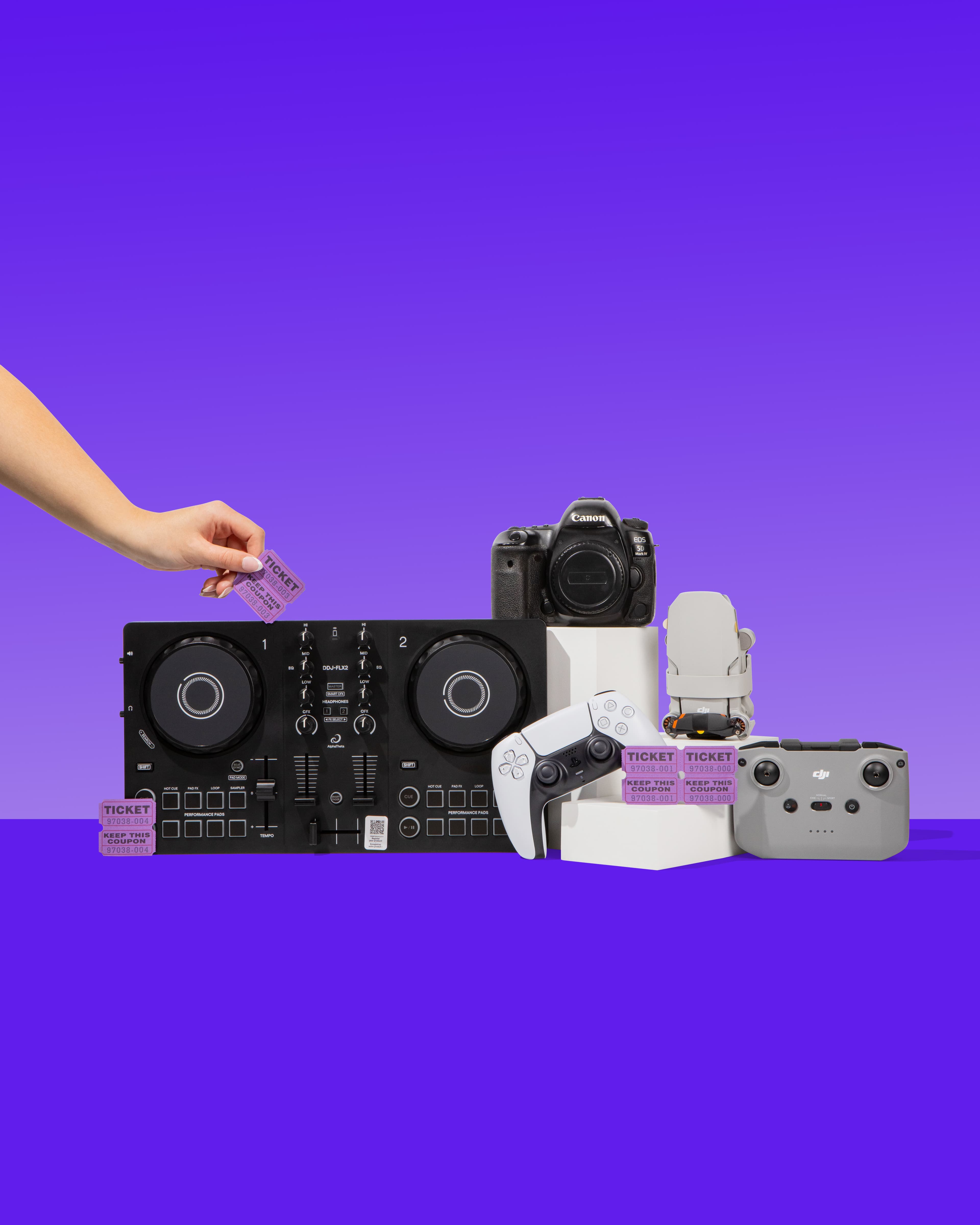 RaffClub platform showcasing listings