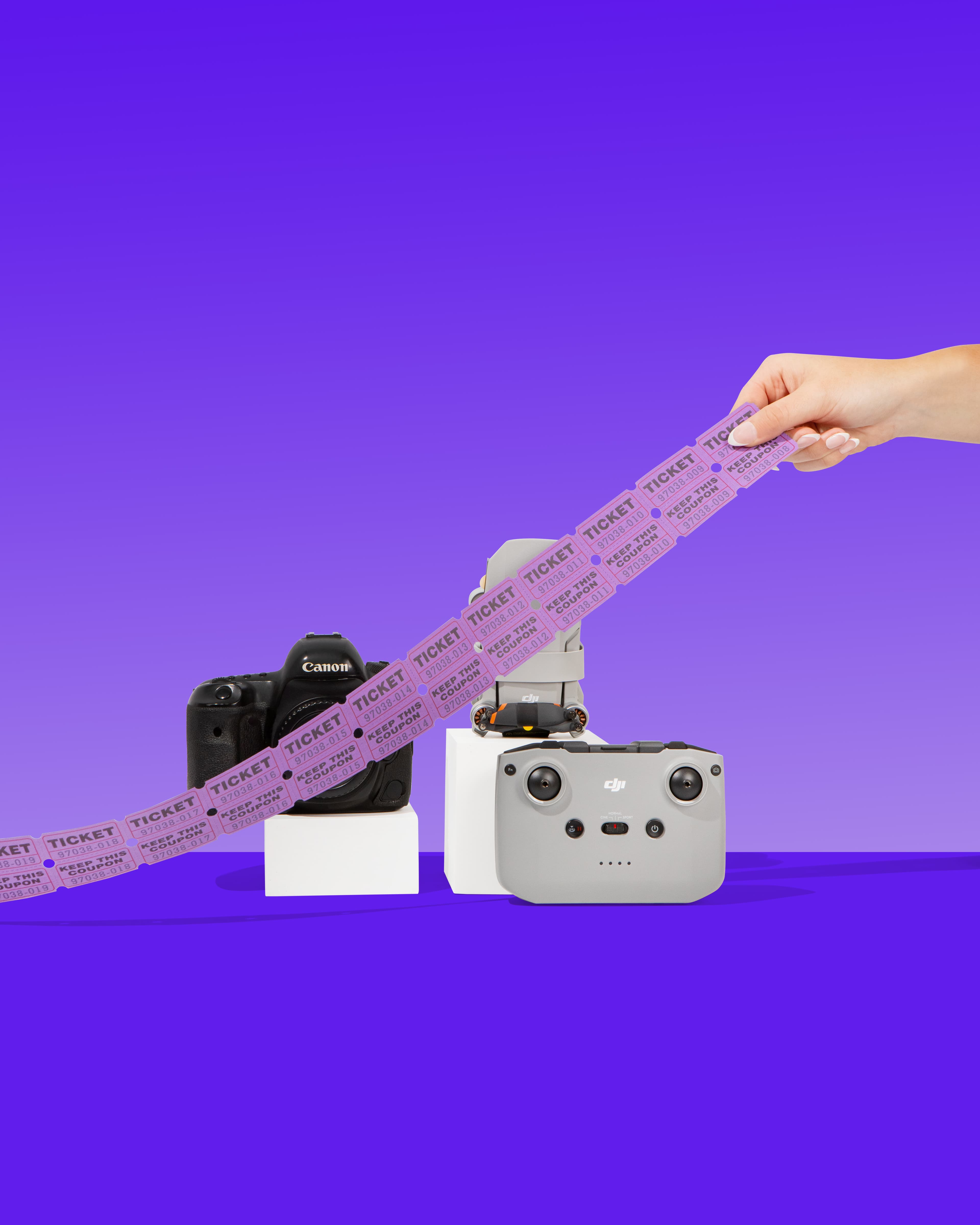 RaffClub platform in action